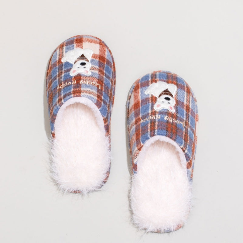 New Autumn And Winter Indoor Home Plush Cotton Shoes Cute Soft And Fluffy