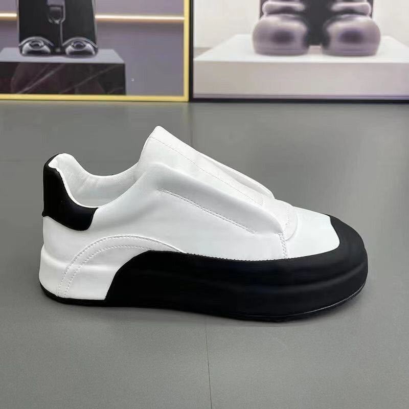 Genuine Leather Slip-on  Running Casual Shoes