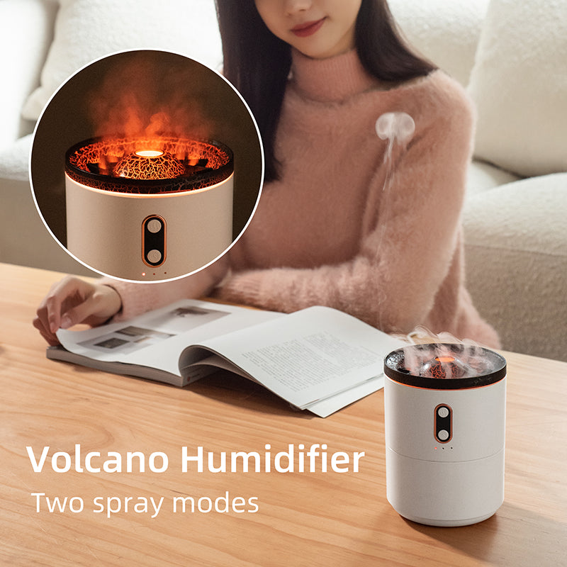 Volcanic Flame Aroma Night Light Lamp Fragrance Humidifier