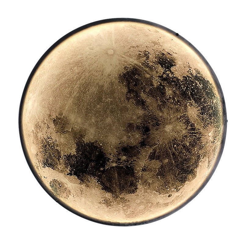 Moon Wall Bedroom Bedside Living Room Background Wall Decorative Lamp - QuickChop